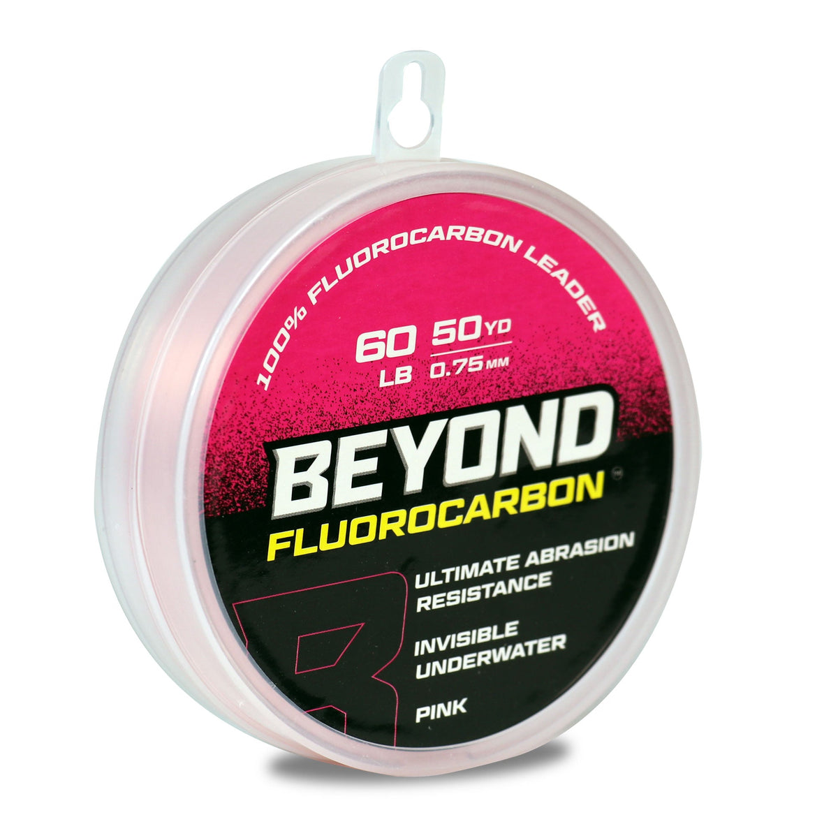 WHOLESALE Beyond Fluorocarbon Leader Material 50YD - Pink Or Clear