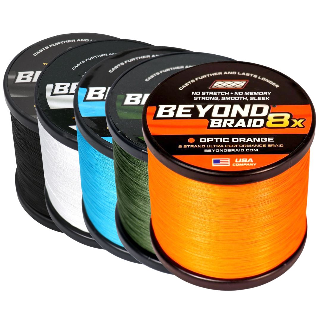 Beyond Braid Optic Orange 8x 300 Yards 30lb