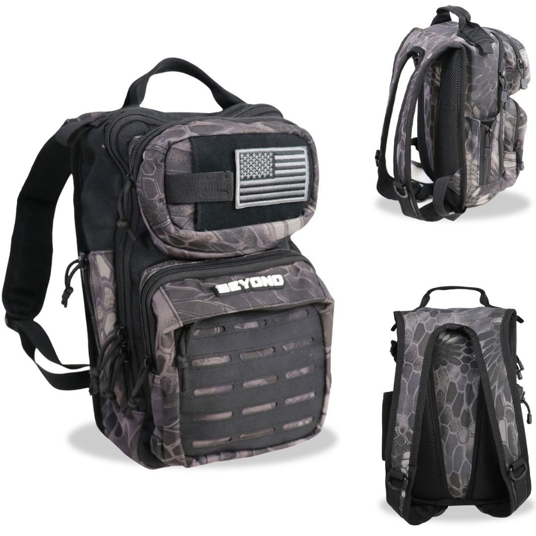 Beyond Fishing Tackle Backpack- The Voyager (Sand Storm)