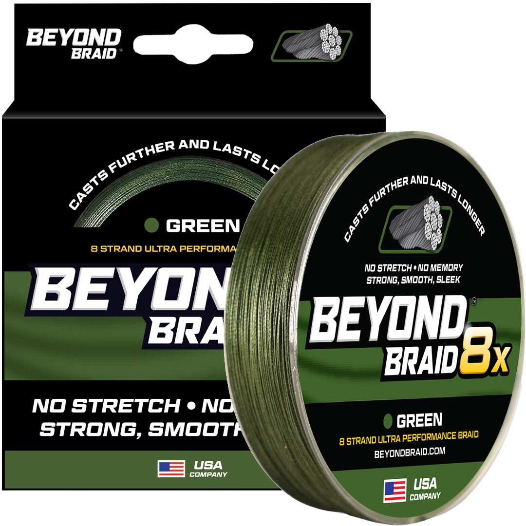 Green 8X Ultra Performance 8 Strand Beyond Braid