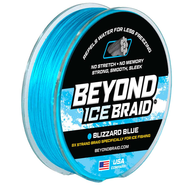 Beyond ICE Braid 100 Yard Spool - Blizzard Blue - Beyond Braid
