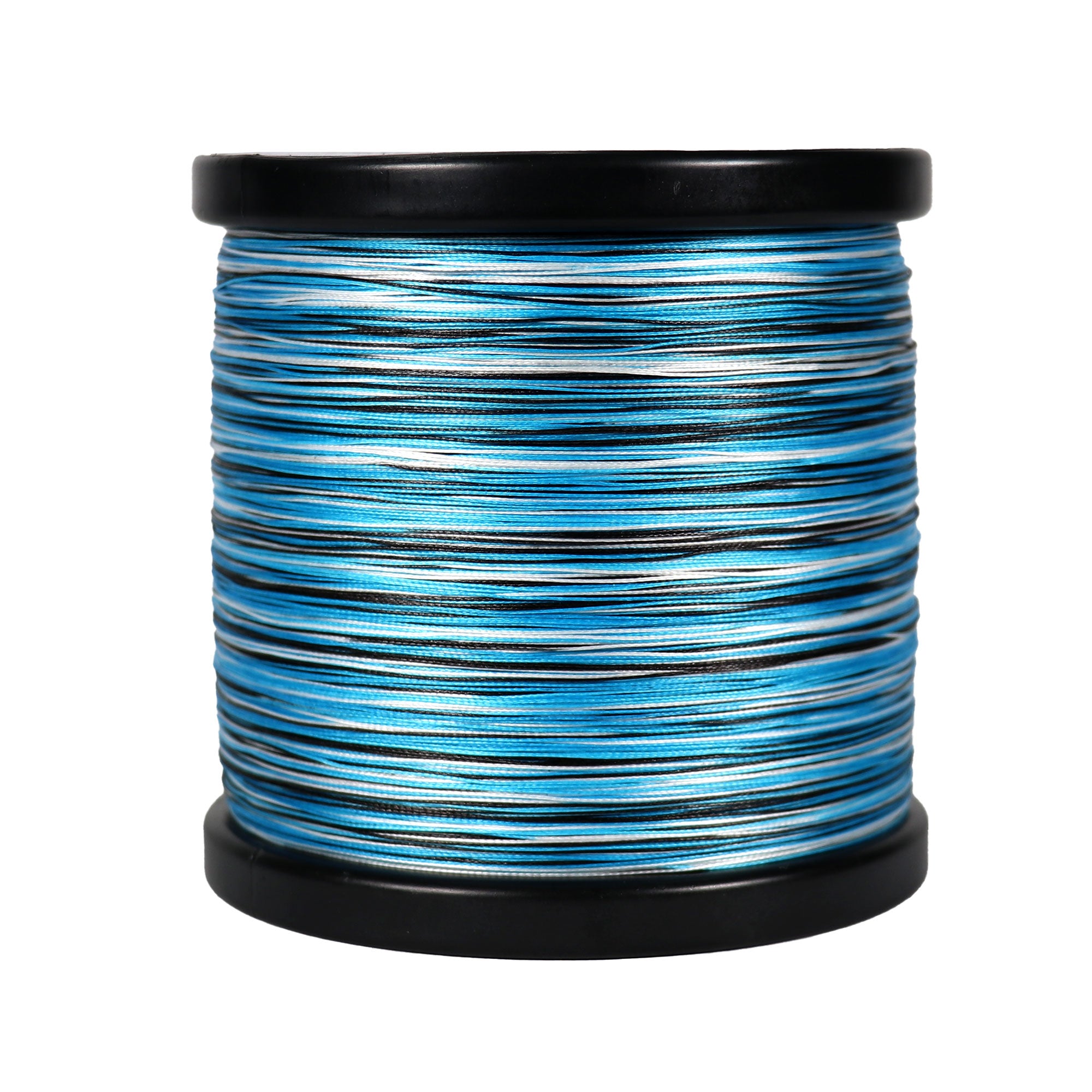 blue and white braided fishing line Blue Wave 300-2000 Yard Spools 500 Yards / 30lb