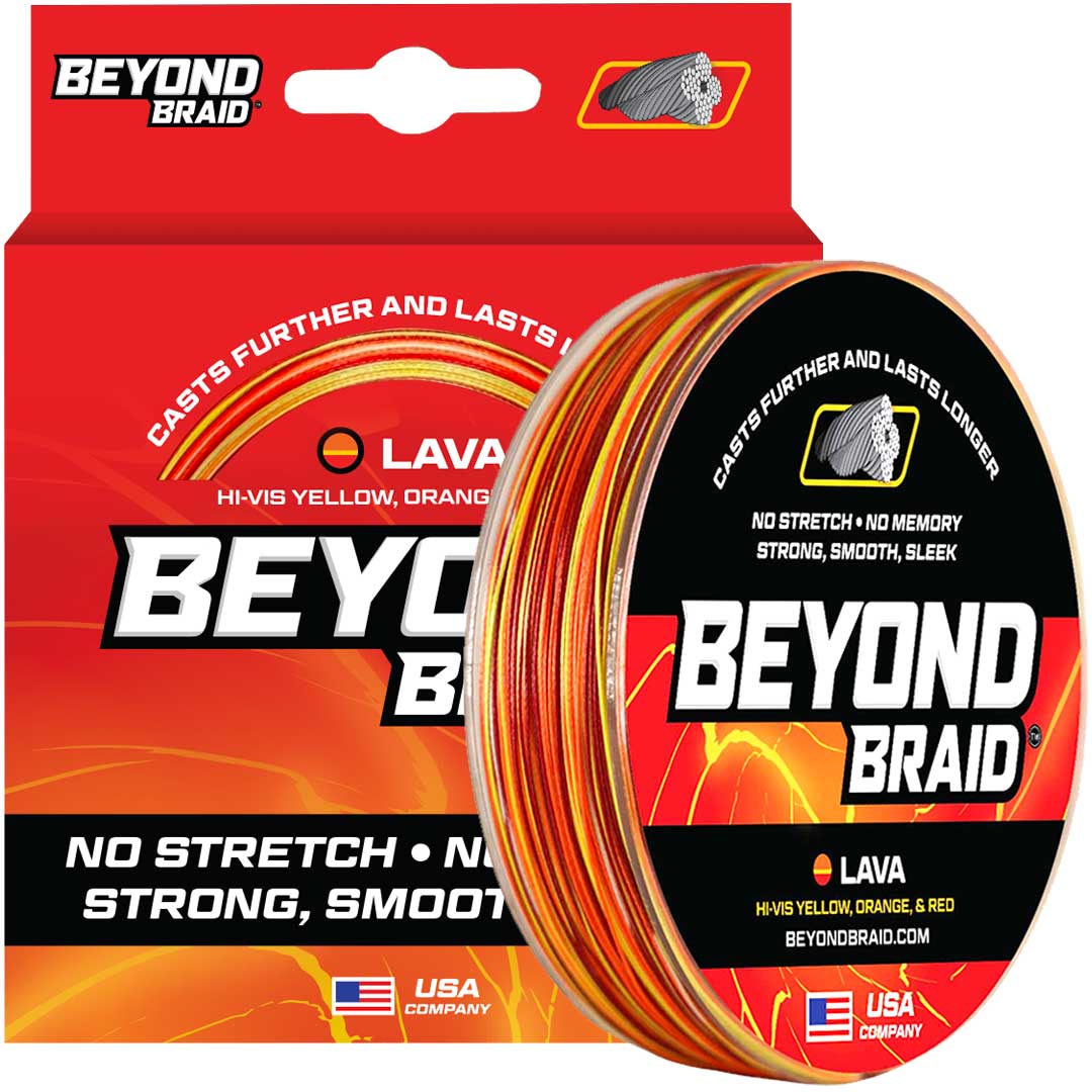 Beyond Braid Braided Fishing Line Blackout Edition 15LB - 300 Yards - .16mm