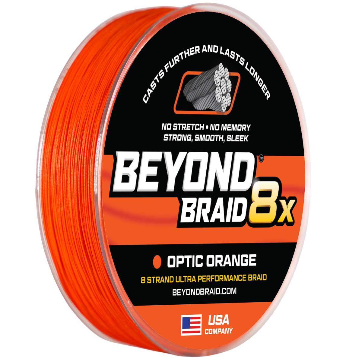 Optic Orange 8X- Ultra Performance 8 Strand Optic Orange 8X- Ultra Performance 8 Strand