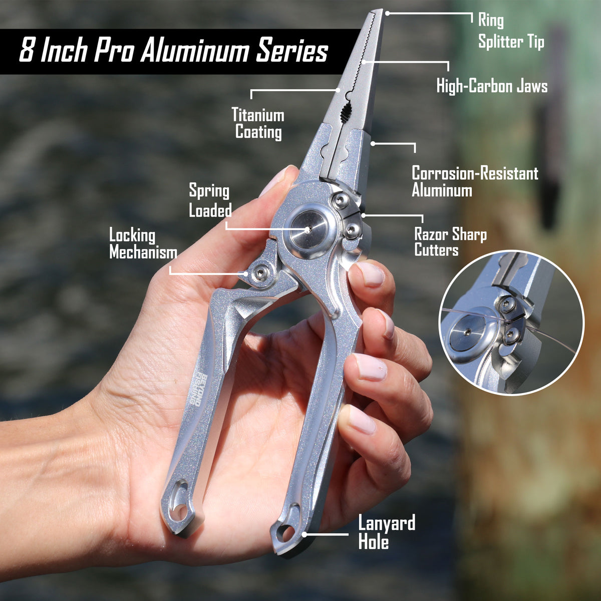 Pro Aluminum Series 8&quot; Inch Pliers