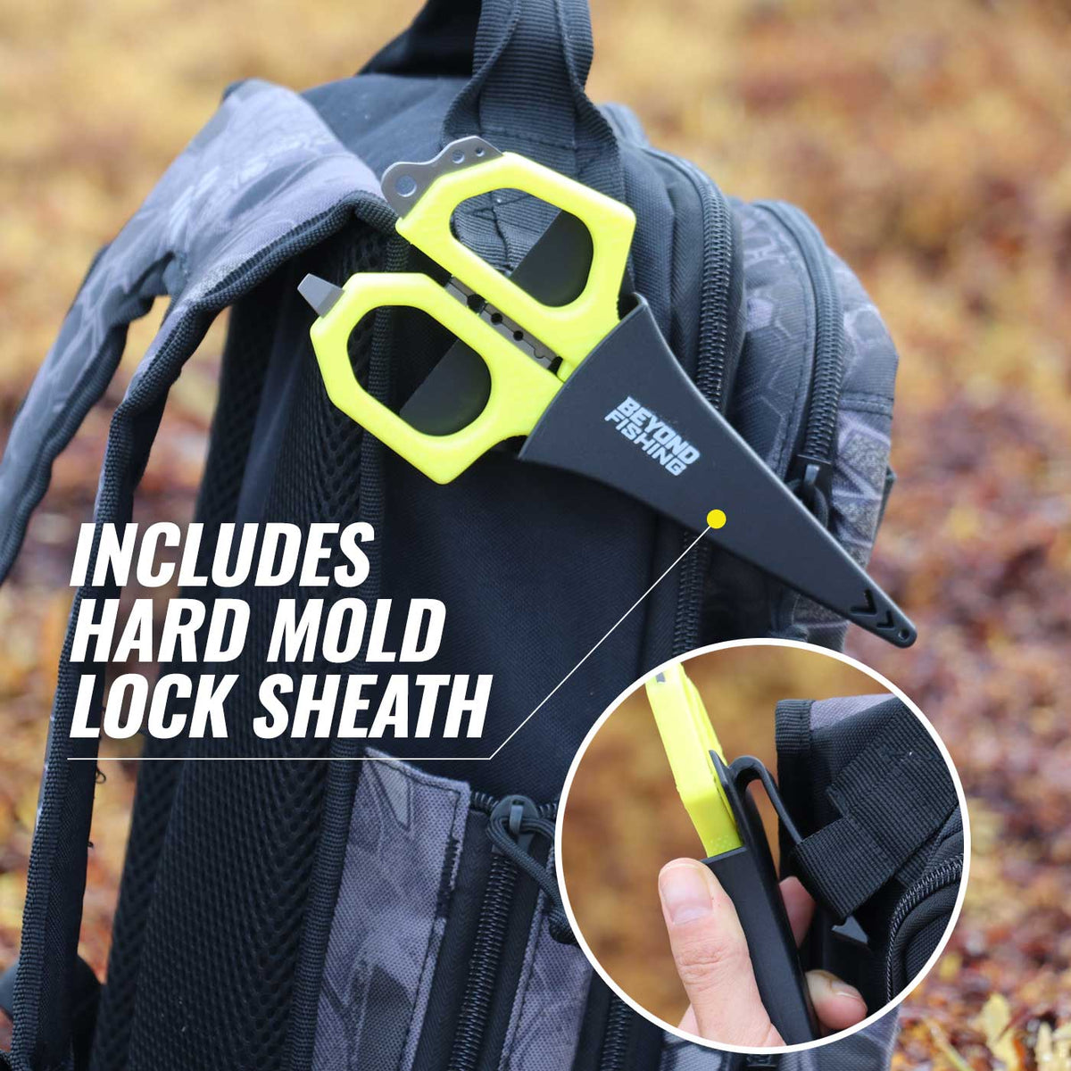 Beyond Fishing 6.5&quot; Pro Shears - Premium Braid Cutting Scissors